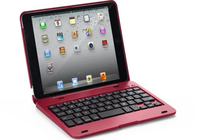 Bluetooth keyboard, aluminum case for iPad Mini1 / 2/3