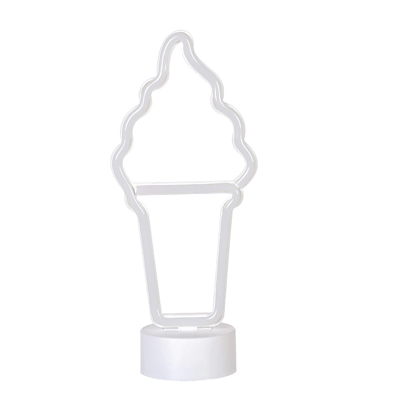Separate Neon LED Modeling Light Popsicle Ice Cream
