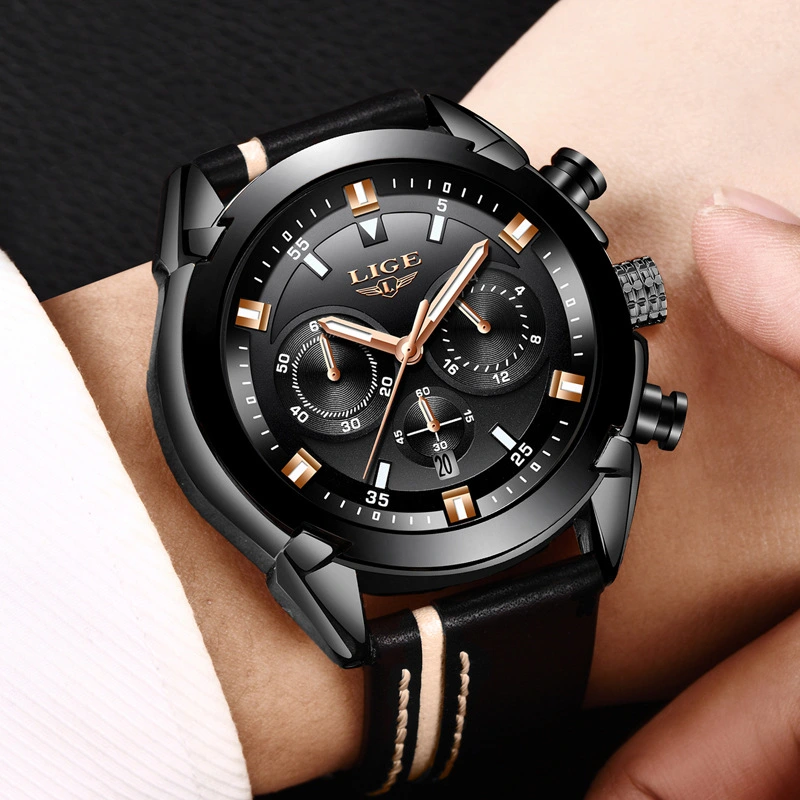 Casual waterproof business sports quartz watch