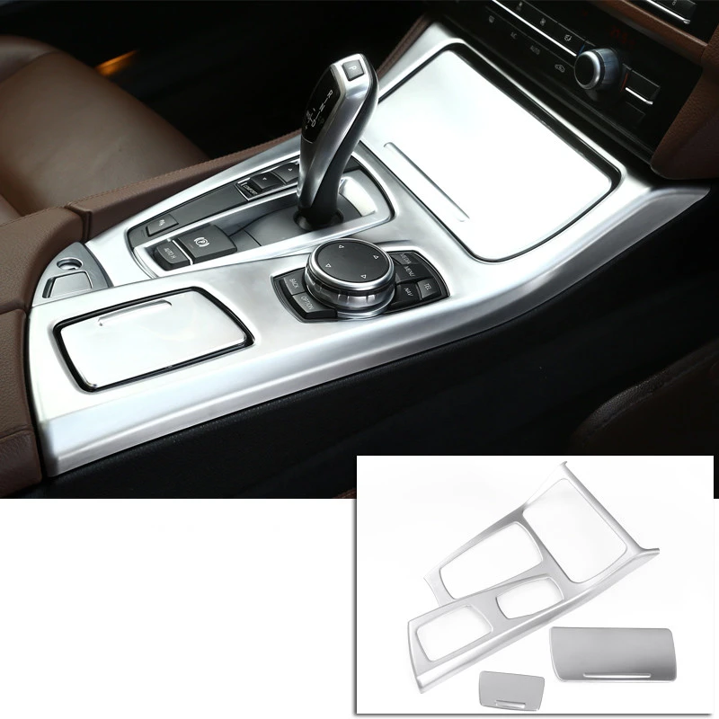 BMW 5 Series Modified Interior Control Panel Stickers