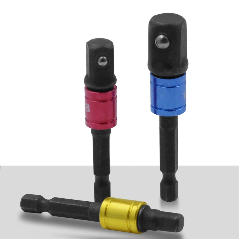 Black 3-Piece Set Of Colored Steel Ball Extension Rods