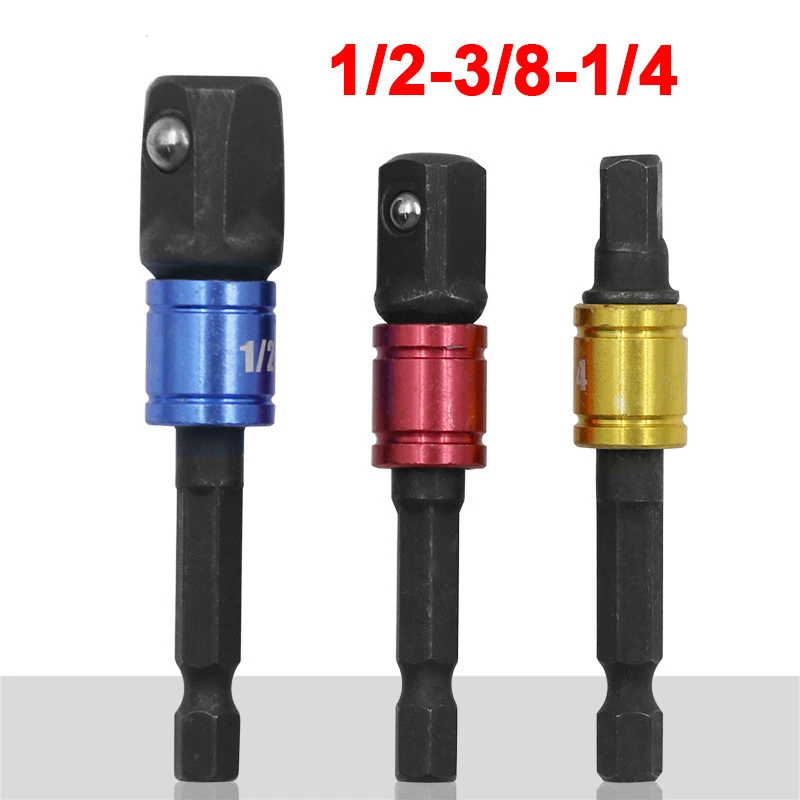 Black 3-Piece Set Of Colored Steel Ball Extension Rods