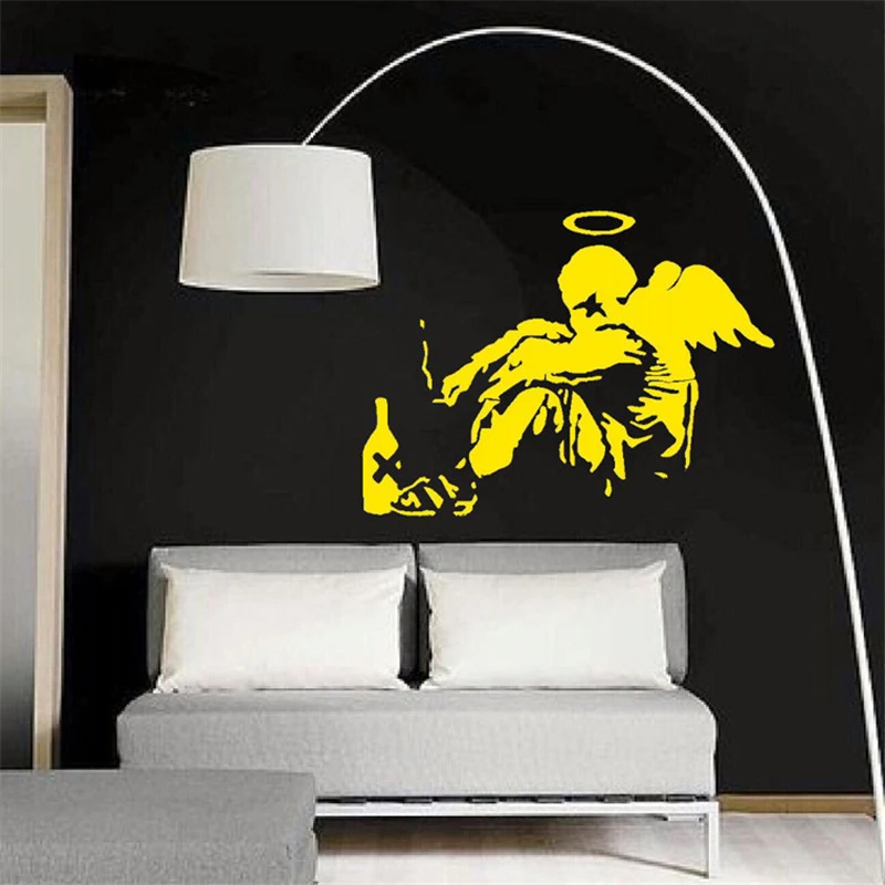 Wings Wall Stickers European Classical Decorative Wall Stickers