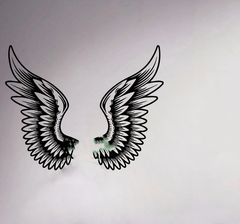 Wings Wall Stickers European Classical Decorative Wall Stickers