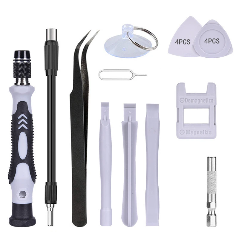 Compatible with Apple, Hot Sale 122 in 1Professional Multi Screwdriver Set for iPhone Android Laptop Computer DIY Repair Tool Kit