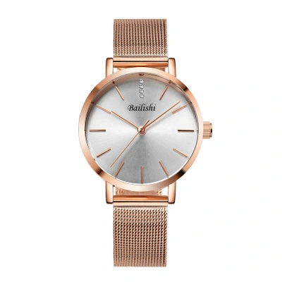 Mesh belt quartz watch