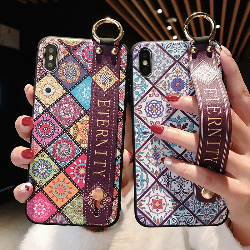 Compatible with Apple , Vintage ethnic style mobile phone case