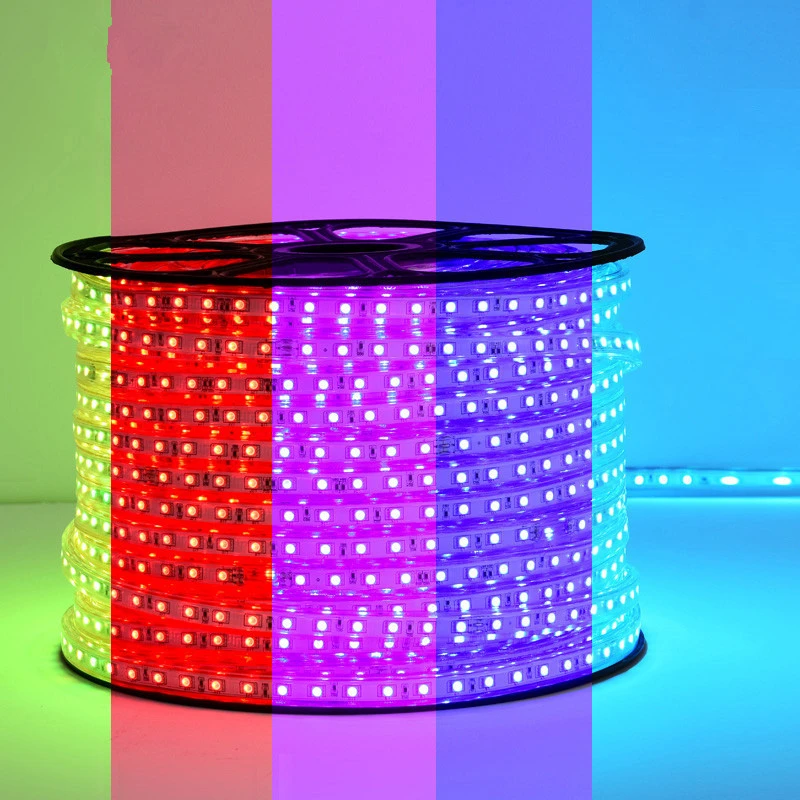 Super Bright 60-Bead Led Strip Waterproof Soft Light Strip