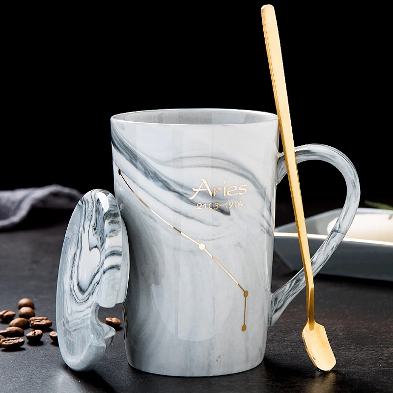 Nordic Creative Ceramic Mug Twelve Constellation Mug