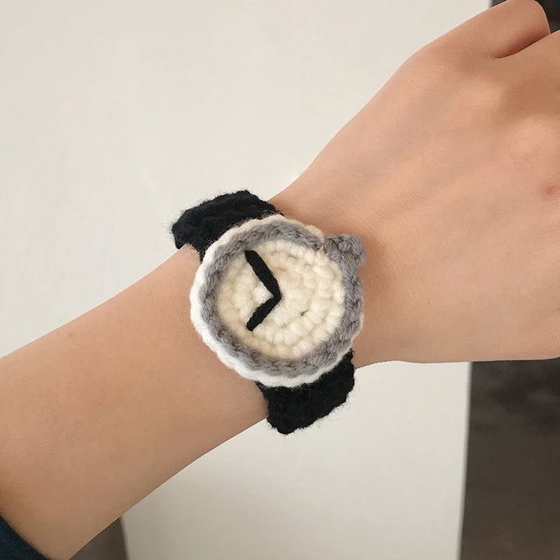 Wool Hand-knitted Watch Creative Student Gift Bracelet 