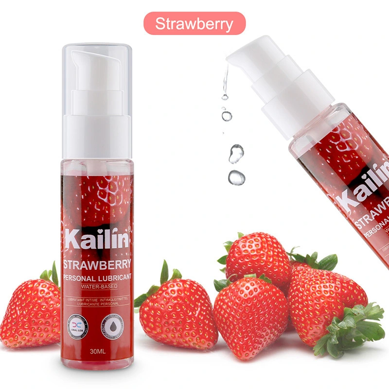 Fruit taste water soluble body lubricant female male