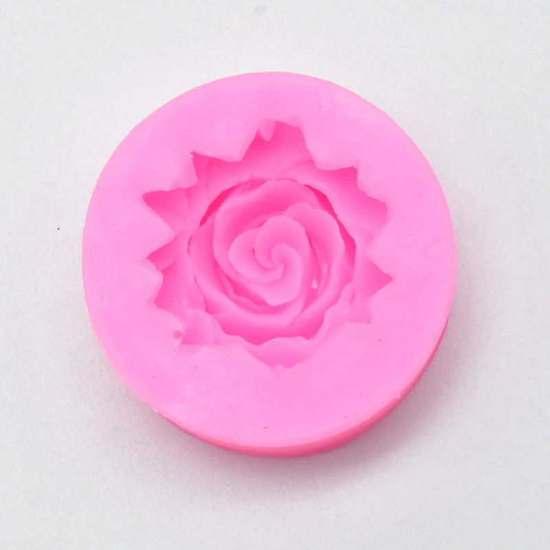 DIY baking single hole rose shape