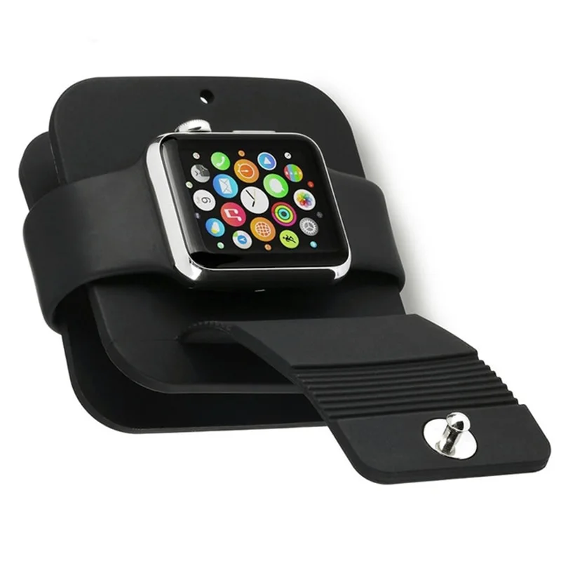 Watch1234 generation screen charging protection cover iwatch storage bag silicone anti-fall