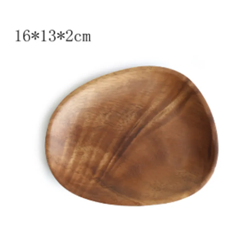 Walnut Acacia Wood Special-shaped Tray Wooden Tray