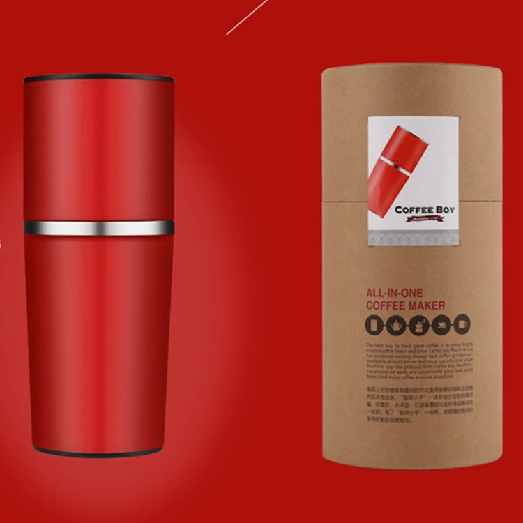 Hand coffee machine manual grinding coffee cup