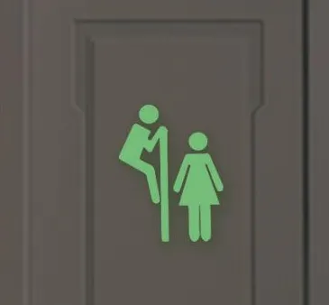 Kreative Leucht Wand Aufkleber Badezimmer Dekoration Wc  Vinyl Wand Kunst Decals Glow In The Dark Zitat Aufkleber Wohnkultur