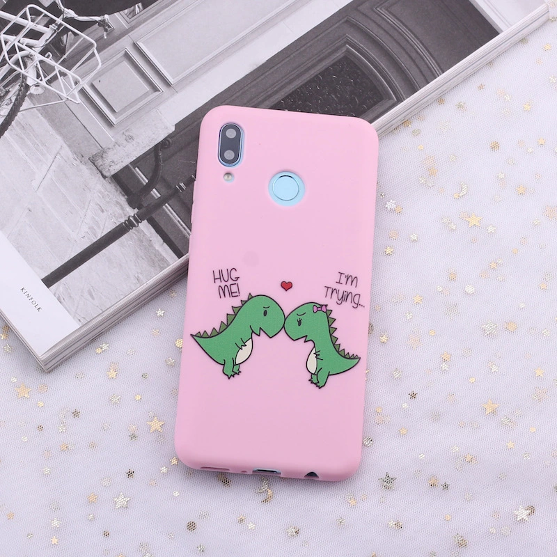 Painted dinosaur phone case