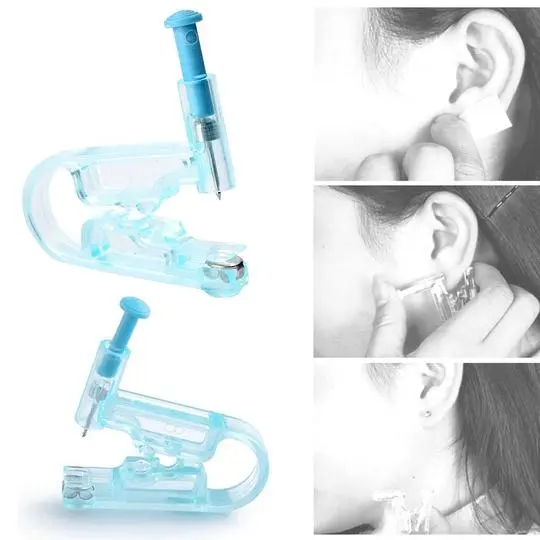 Disposable ear piercing