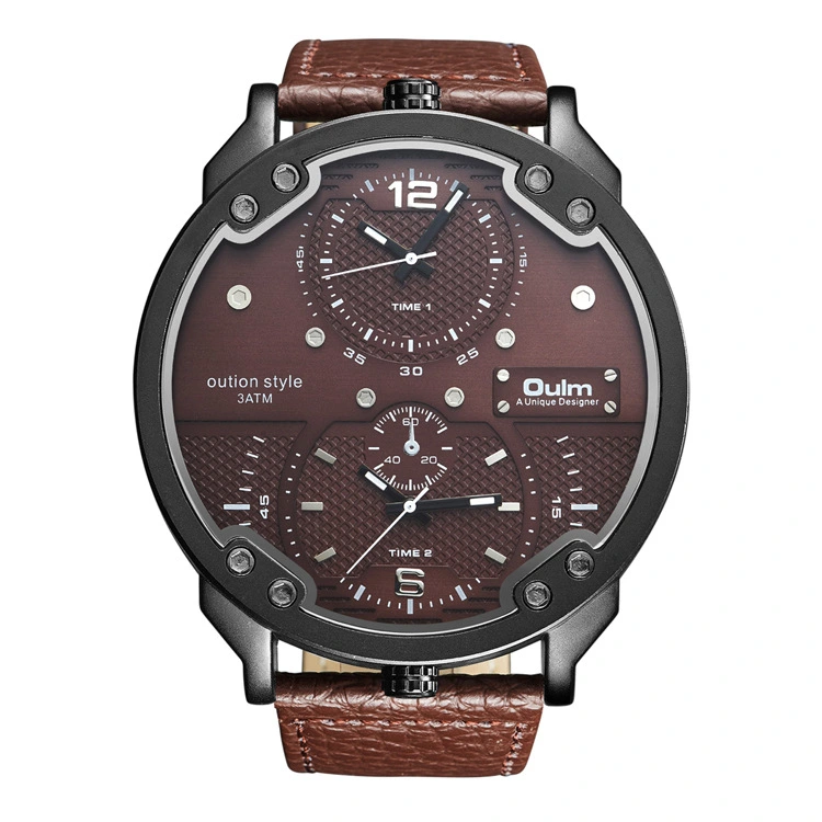 Large dial with a cool atmosphere when the belt watches