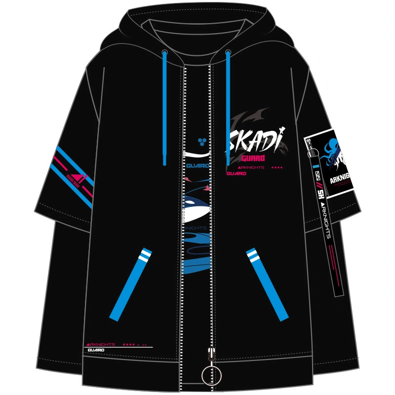 Anime Fashion Cardigan Sweater Two-dimensional Printing Bottoming Shirt