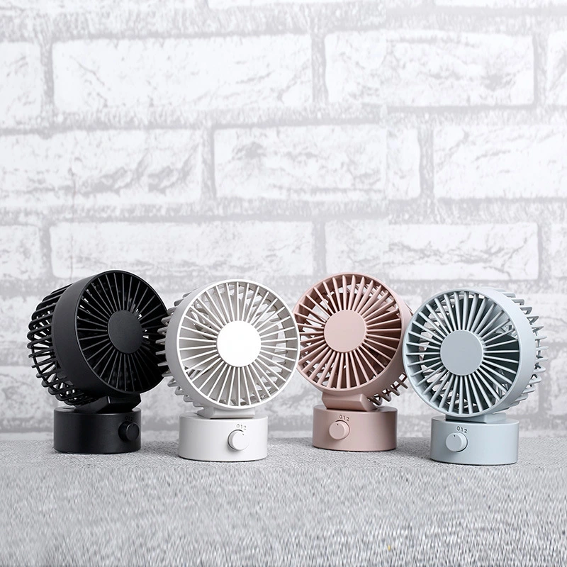 Silent two-leaf fan desktop mini usb fan