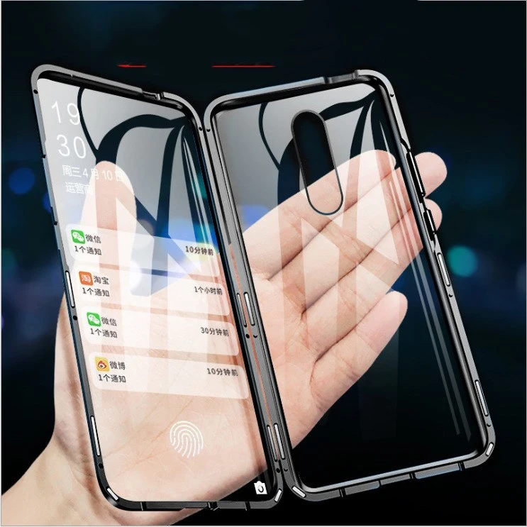 OnePlus 7Tpro Mobile Phone Case Double-sided Magneto