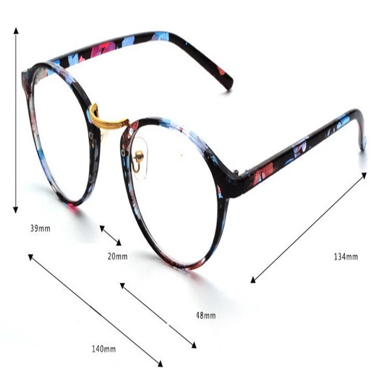 Full frame retro glasses