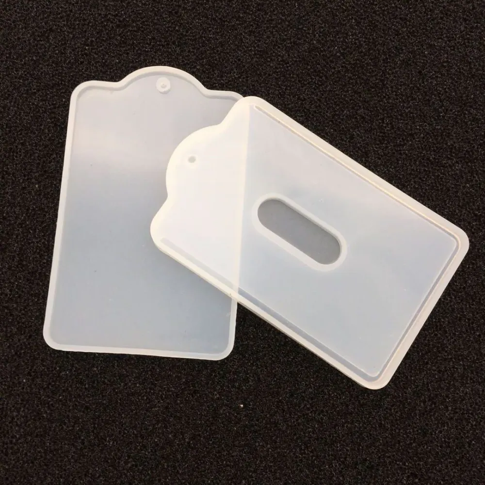 Silicone Crystal Epoxy Card Sleeve Mould