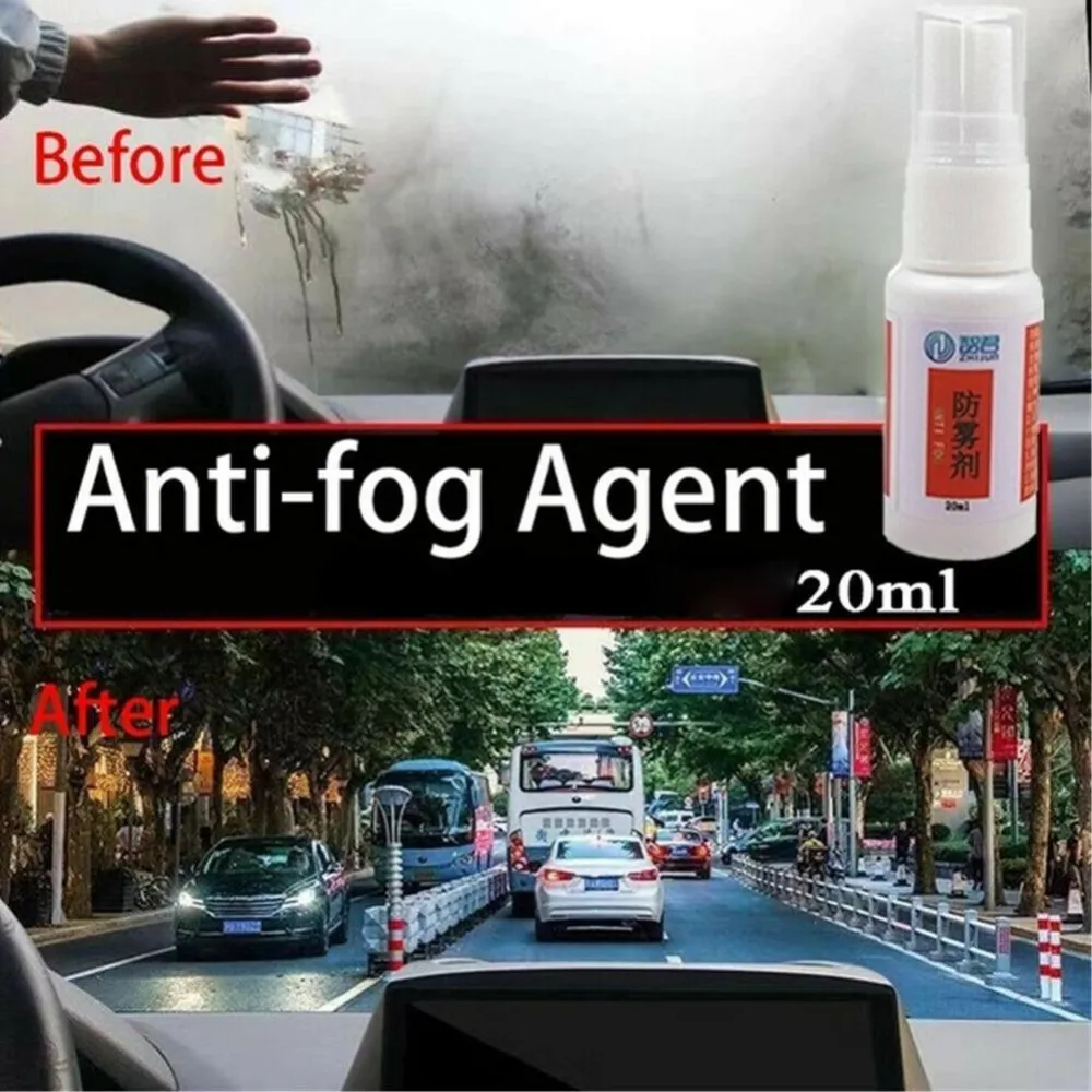Anti-fogging agent car windshield