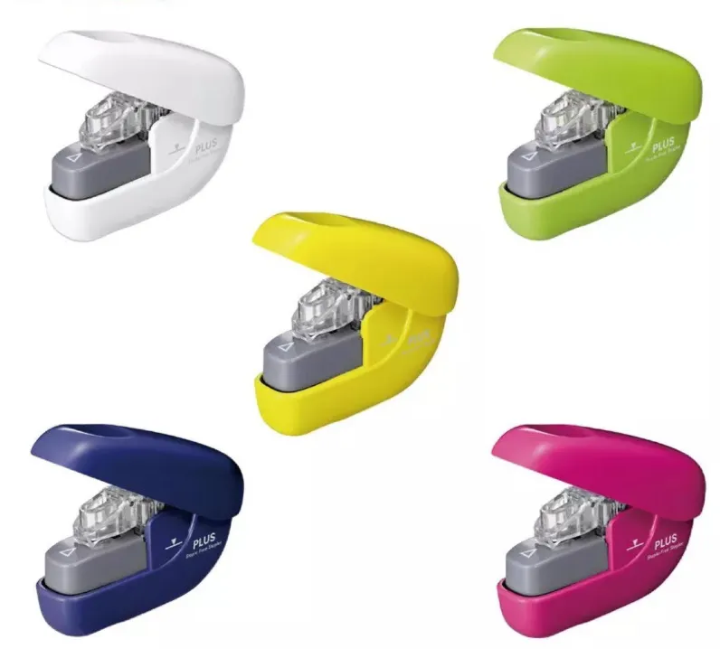 Environmentally safe and stapleless stapler Creative office stationery needleless student stapler