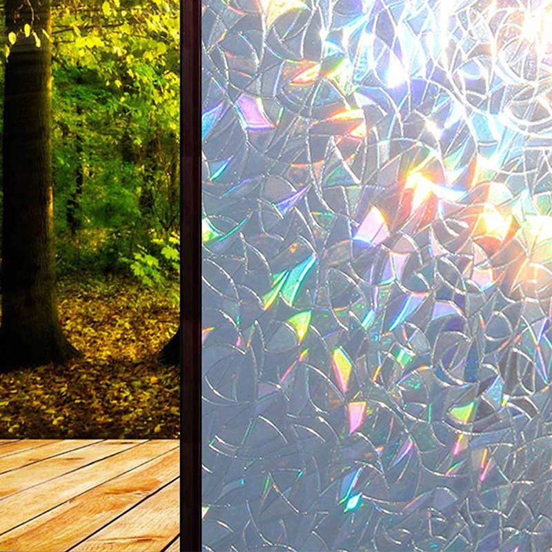 PVC removable glass window without adhesive film