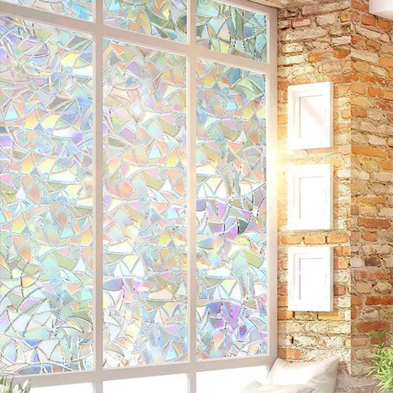 PVC removable glass window without adhesive film