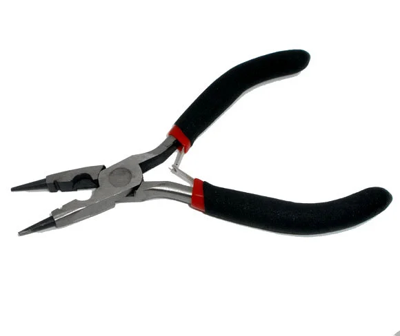 Small handle round tip mouth tiger cutting pliers 13cm-1 put DIY jewelry multi-purpose special cutting pliers