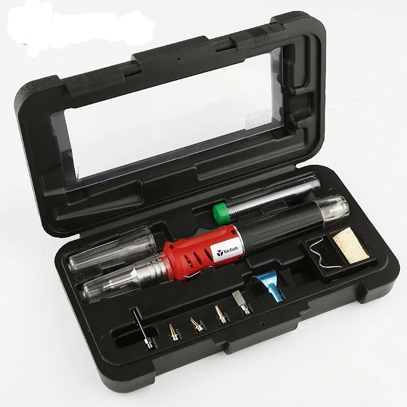 Automatic point gas soldering iron