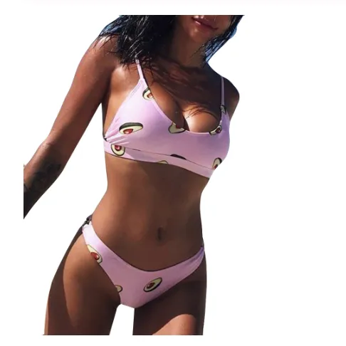 Pink Avocado Swimsuit