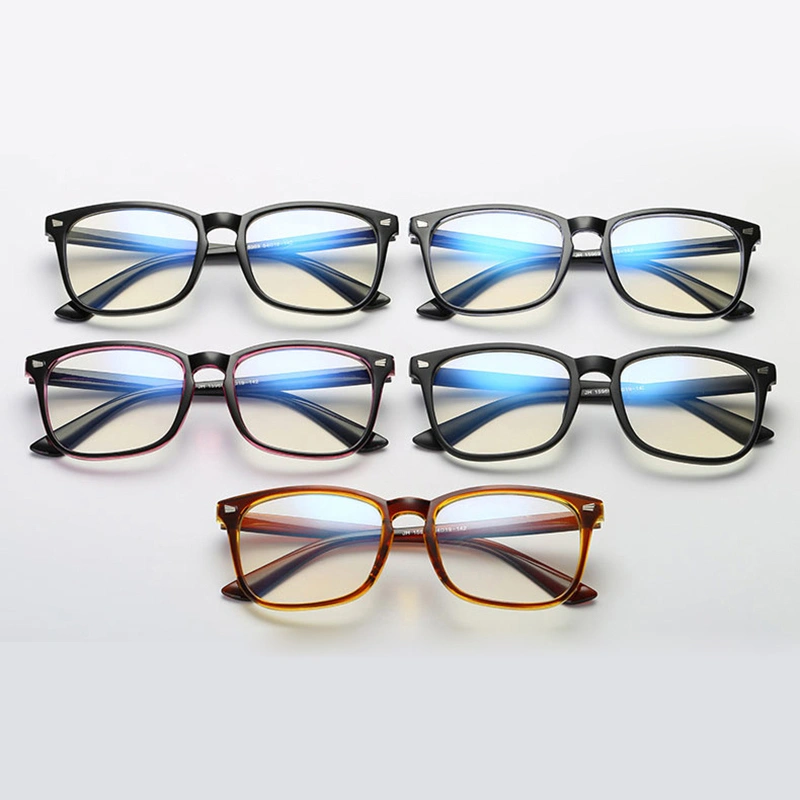 Fashion retro adult full frame glasses rivet eyeglasses