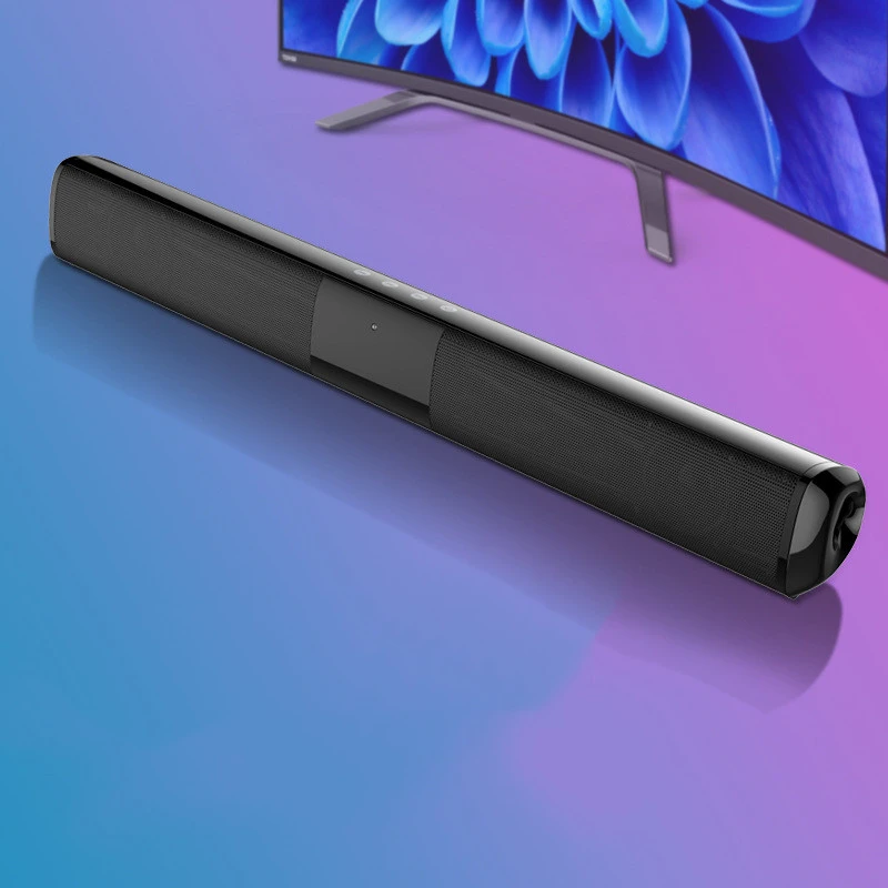 Portable dual-speaker stereo home speaker