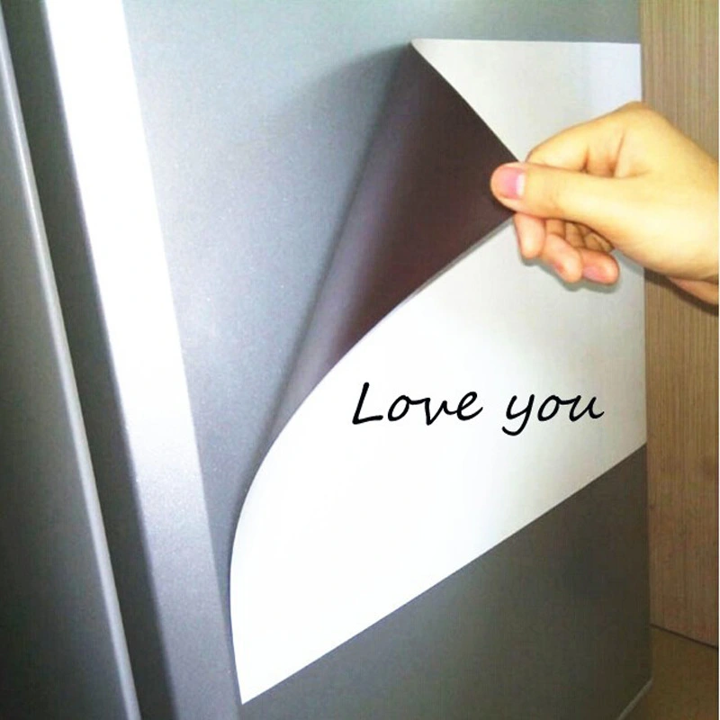 A4 Size Magnetic Whiteboard Fridge er Dry Erase White Board 