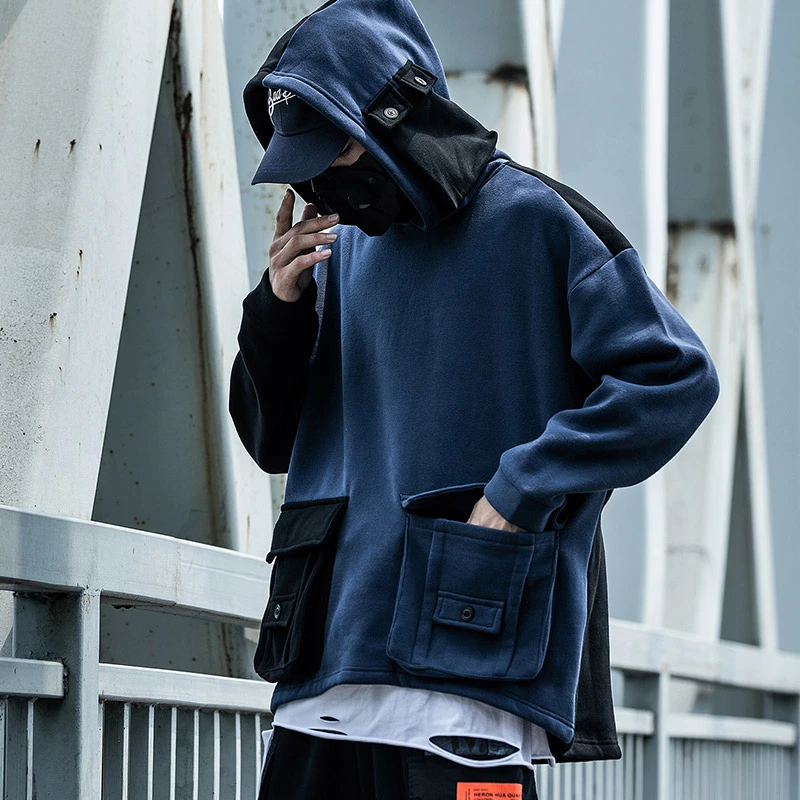 Plus velvet padded hoodie