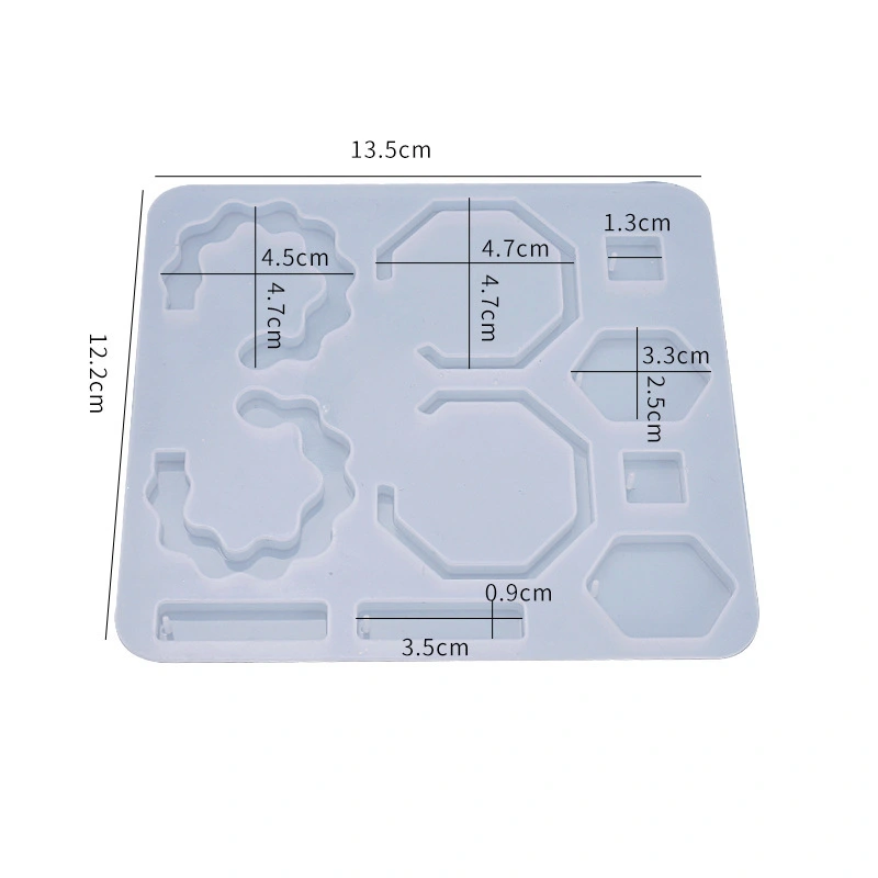 Silica Gel Mould For The Whole Board Of Crystal Earrings