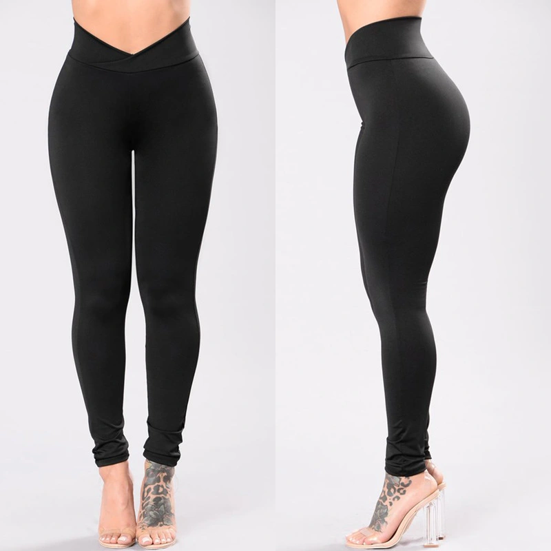 High waist high stretch sports yoga pants