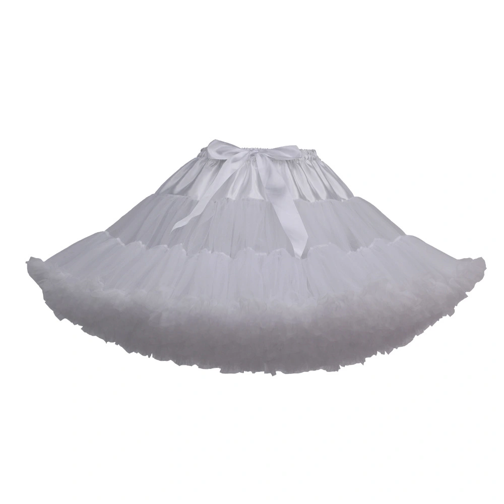 Breathable and refreshing super puffy mesh tutu skirt