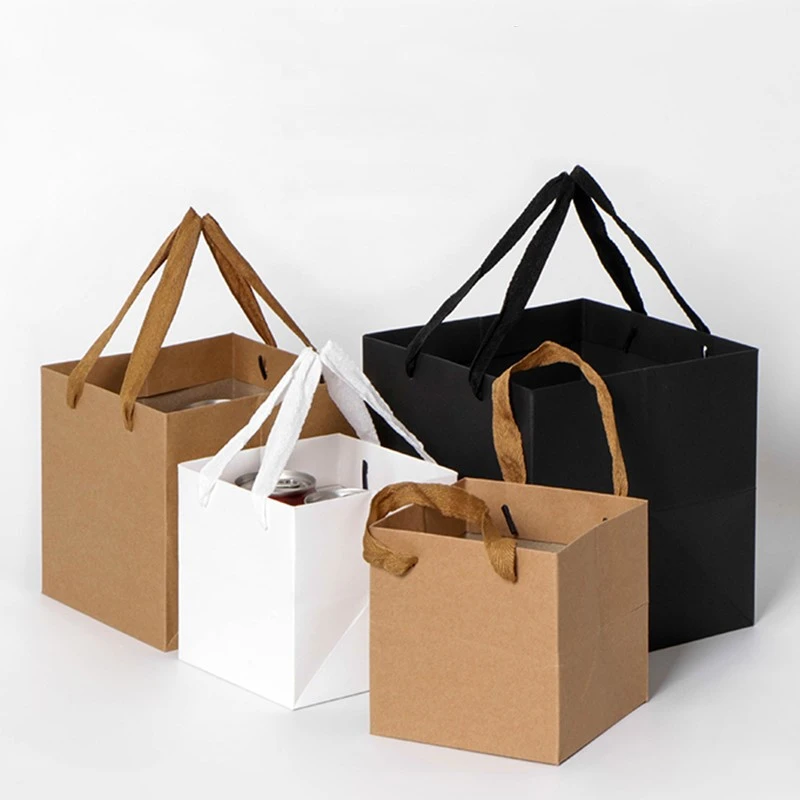 Kraft paper bag packaging bag shopping bag