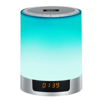 Smart bedside alarm clock lamp Feeding lamp mini charging night light Multifunctional wireless Bluetooth audio