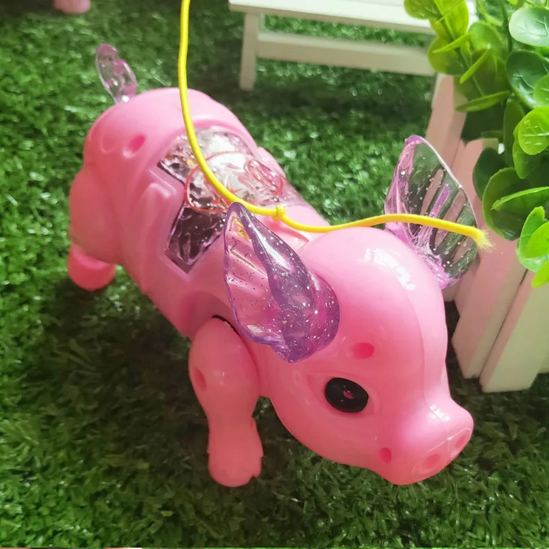 Glowing toy pig