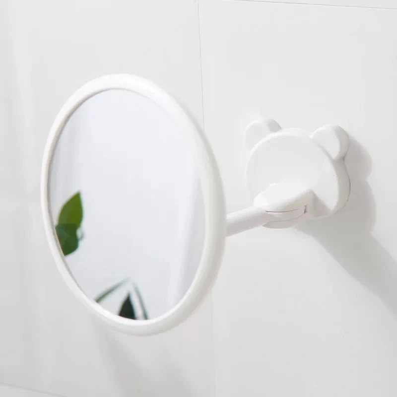 Round Folding Wall-Mounted Dressing Mirror