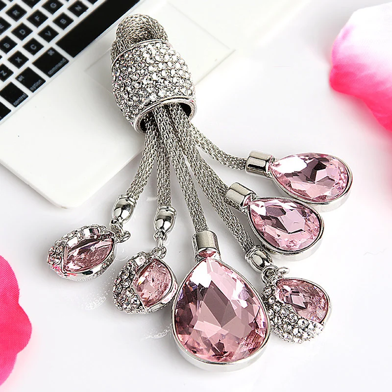 Beautiful rhinestone keychain