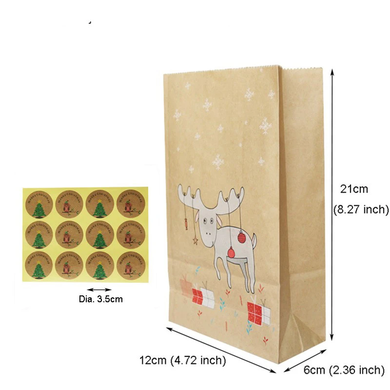 Kraft paper baking bag