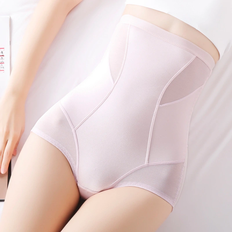 No trace high waist slim waistband belly pants