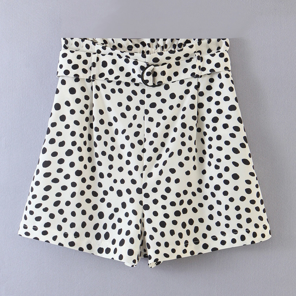 Autumn women's new style polka dot print shorts